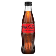 Coke No Sugar 24 X 330ml Glass - 330ML-COCA-COLA-ZERO-SUGAR-GLASS-180x180