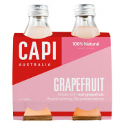 Capi Pink Grapefruit Sparkling 6 X 4PK 250ml Glass - Capi-Grapefruit-4-pack-CP75-180x180