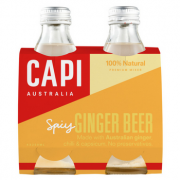 Capi Ginger Beer 6 X 4PK 250ml Glass - Capi-Ginger-Beer-4-pack-CP80-180x180